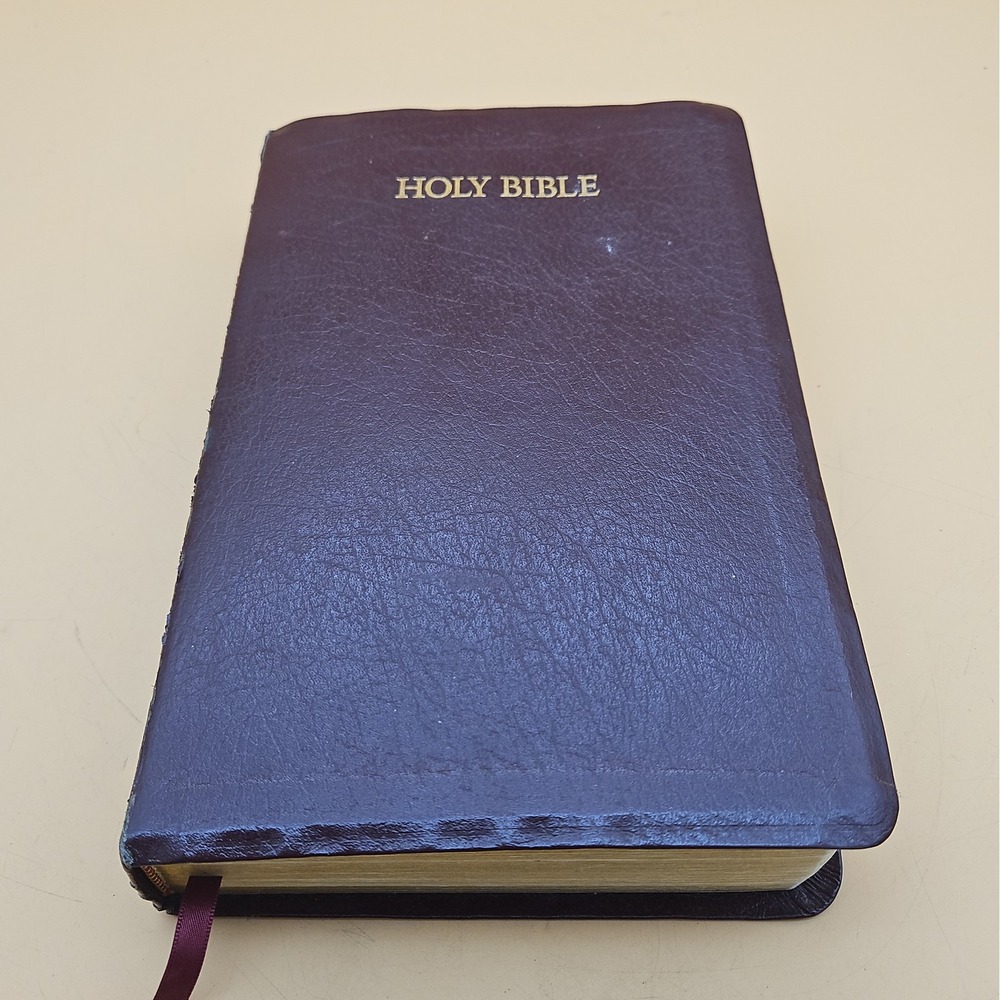 NKJV Holy Bible Vine's Expository Reference Edition Indexed Leather 1997 Nelson
